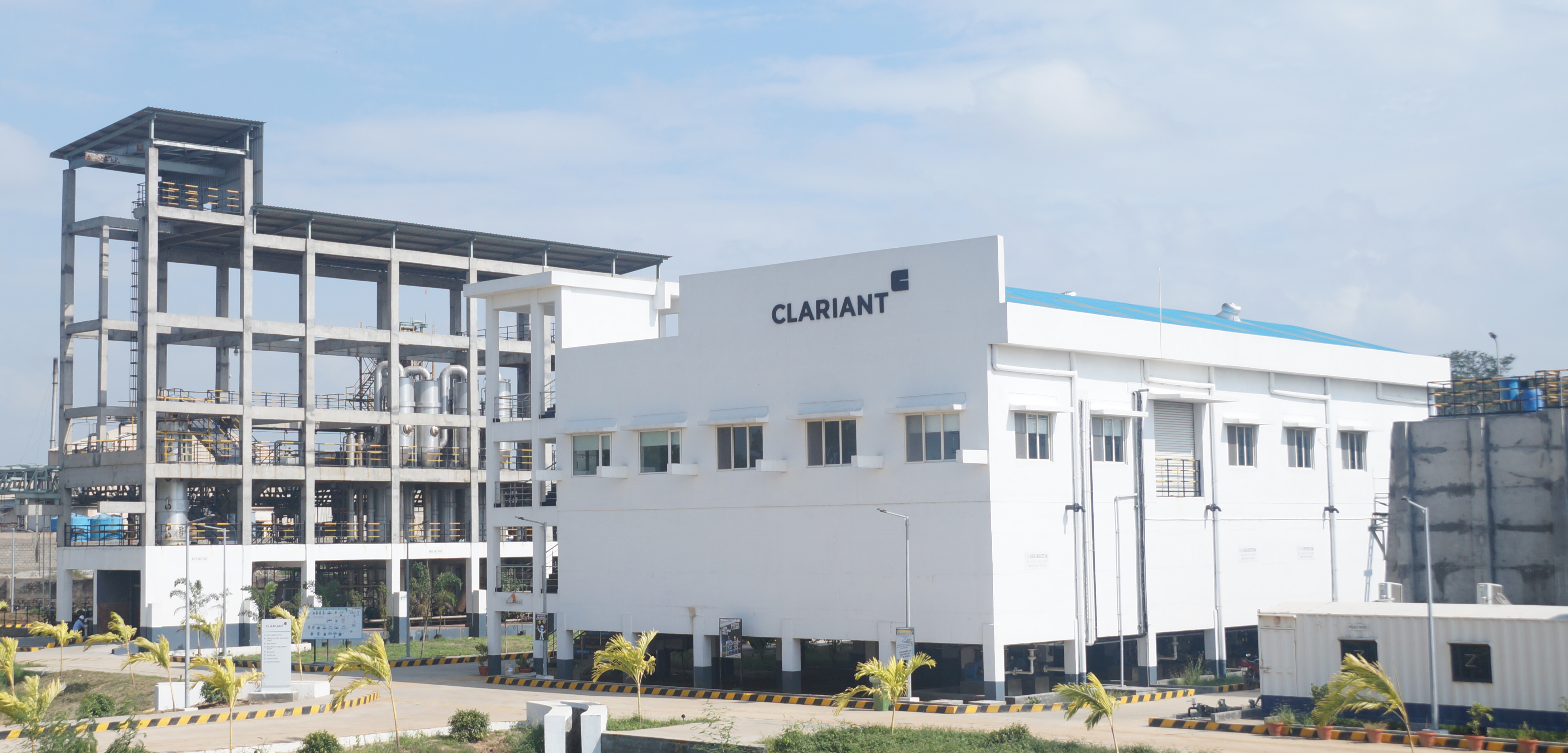 The Waste Water Treatment Plant at the Bonthapally Site, Telangana, India. 
(Photo: Clariant)
