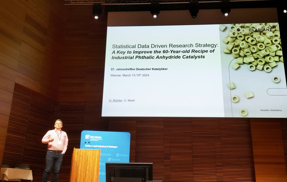 Clariant Photo Catalysts Statistical data-driven research strategy Oliver Richter 20240416