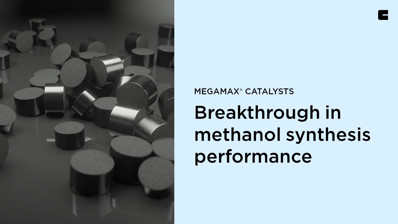 Clariant Video MegaMax Catalysts - Breakthrough in methanol synthesis performance 2023 EN