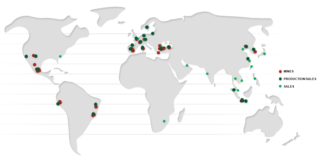 Clariant Image World Map Biodiesel purification 062021