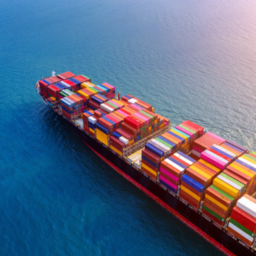 Clariant_Photo_Aerial view of container cargo ship in 373X373px