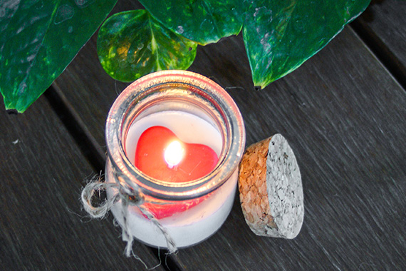 Heart-warming 2-in-1 Massage Candle