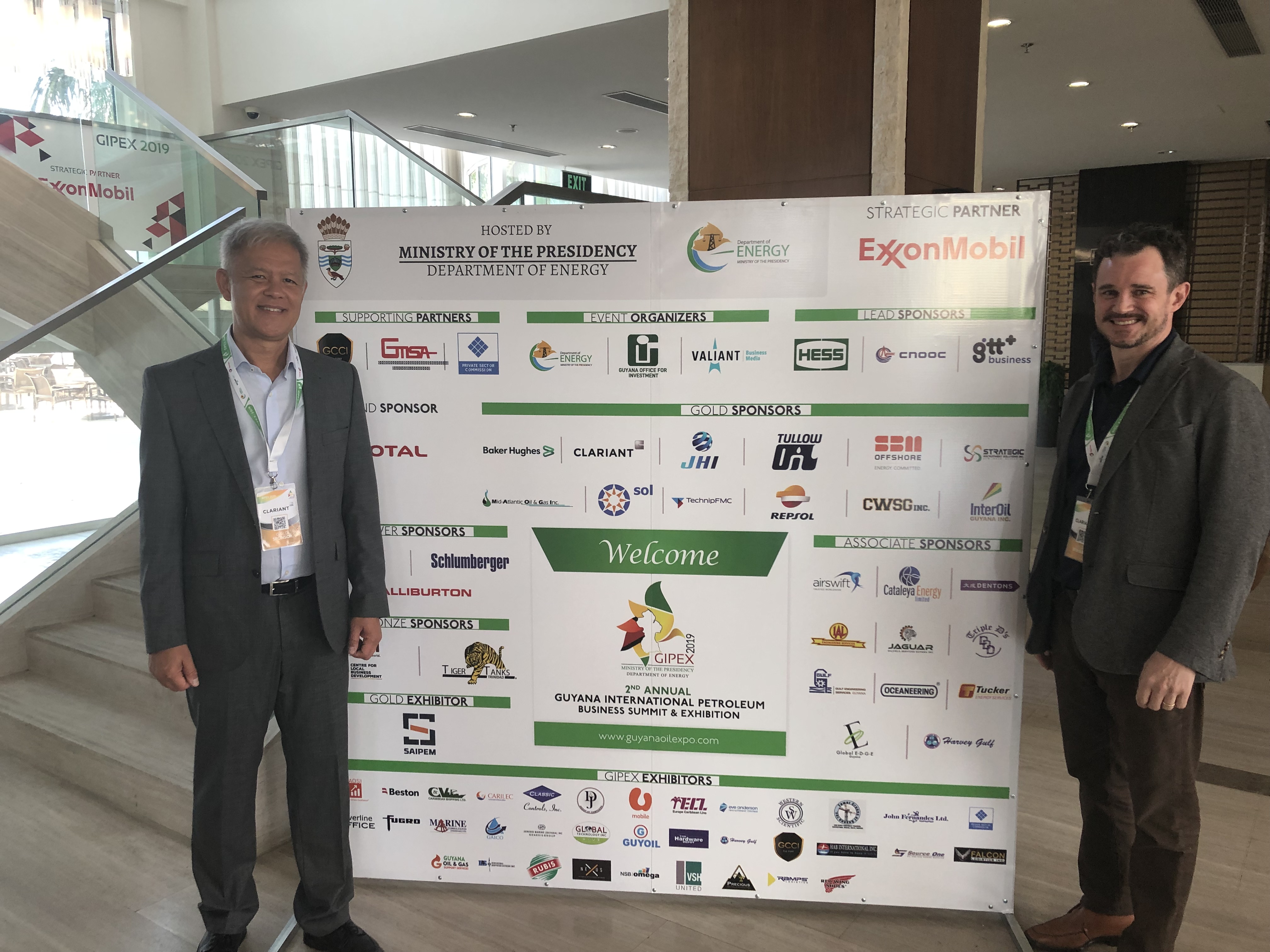 Clariant Image Guyana Oil Services Commitment 201912