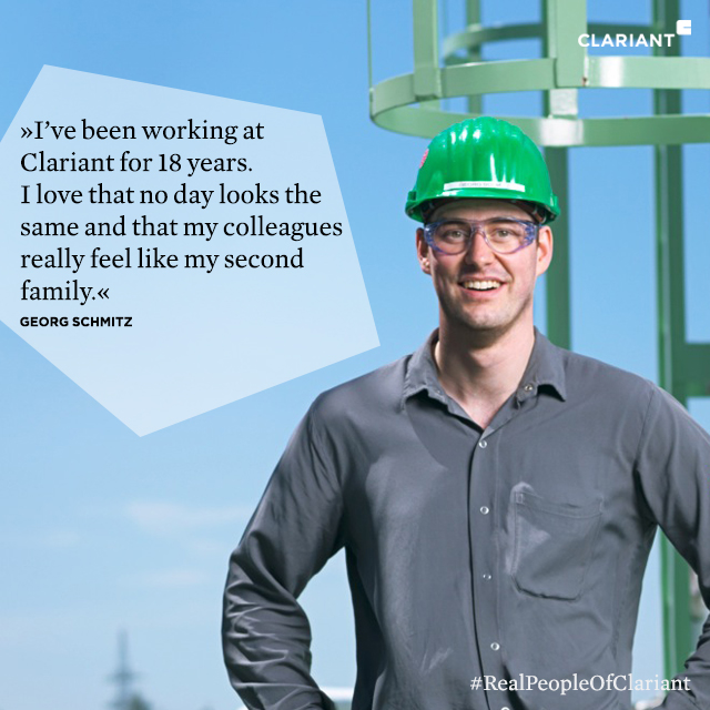 Meet Georg Schmitz - Electrical Maintenance Manager at Clariant