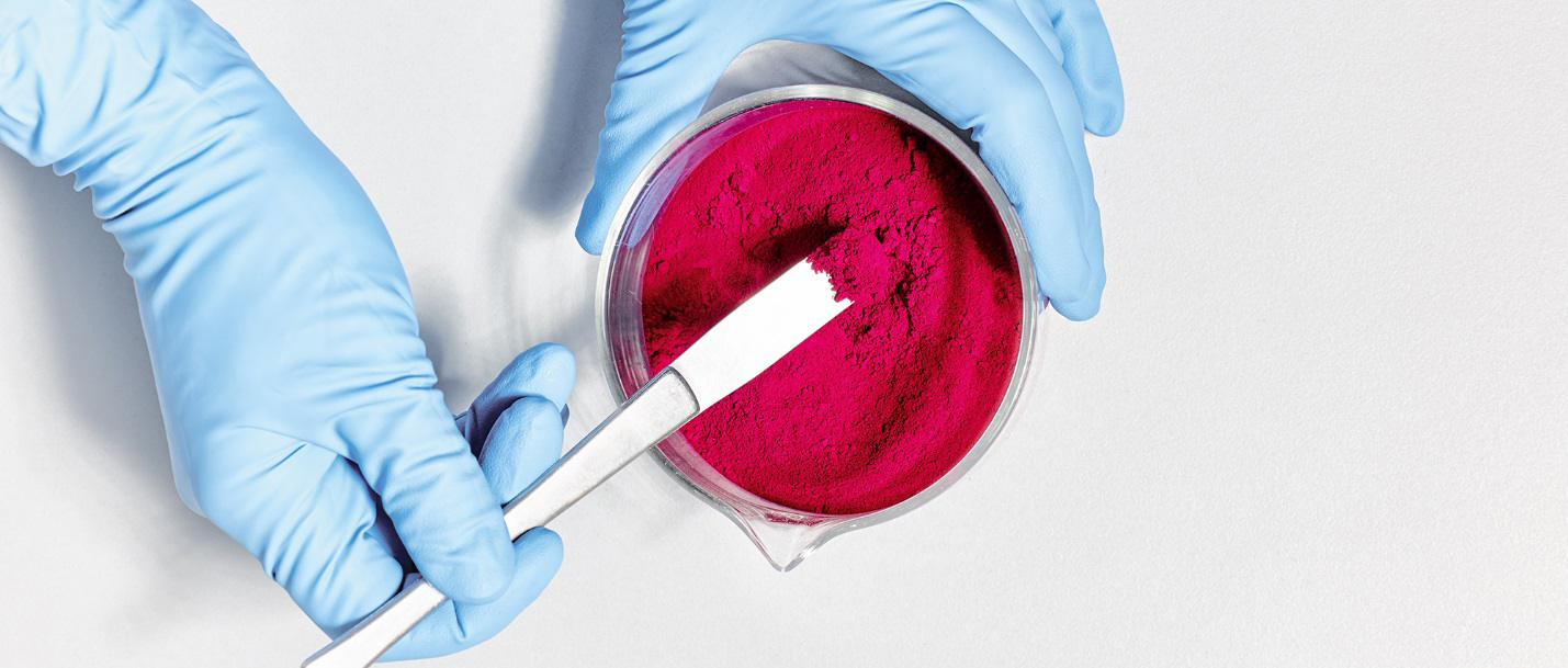 Our most valuable quinacridone pigment: Hostaperm&#174; Pink E. (Photo: Clariant)