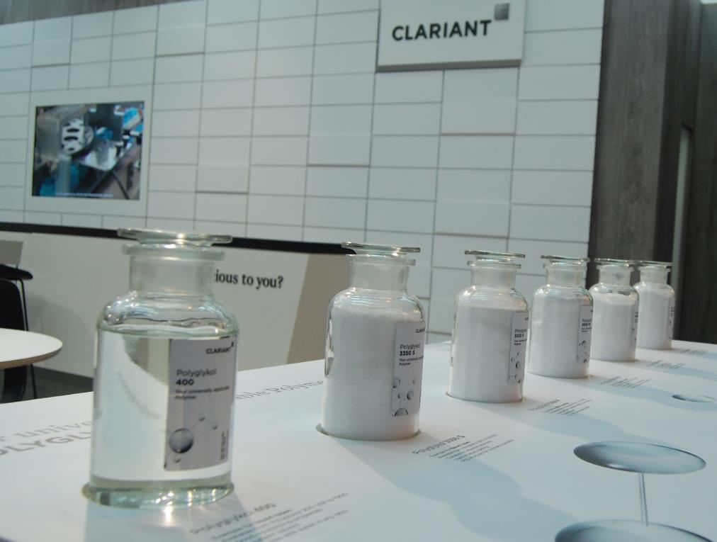 Clariant turns spotlight on high-purity pharma ingredients at CPhI Worldwide 2016. (Photo: Clarian...