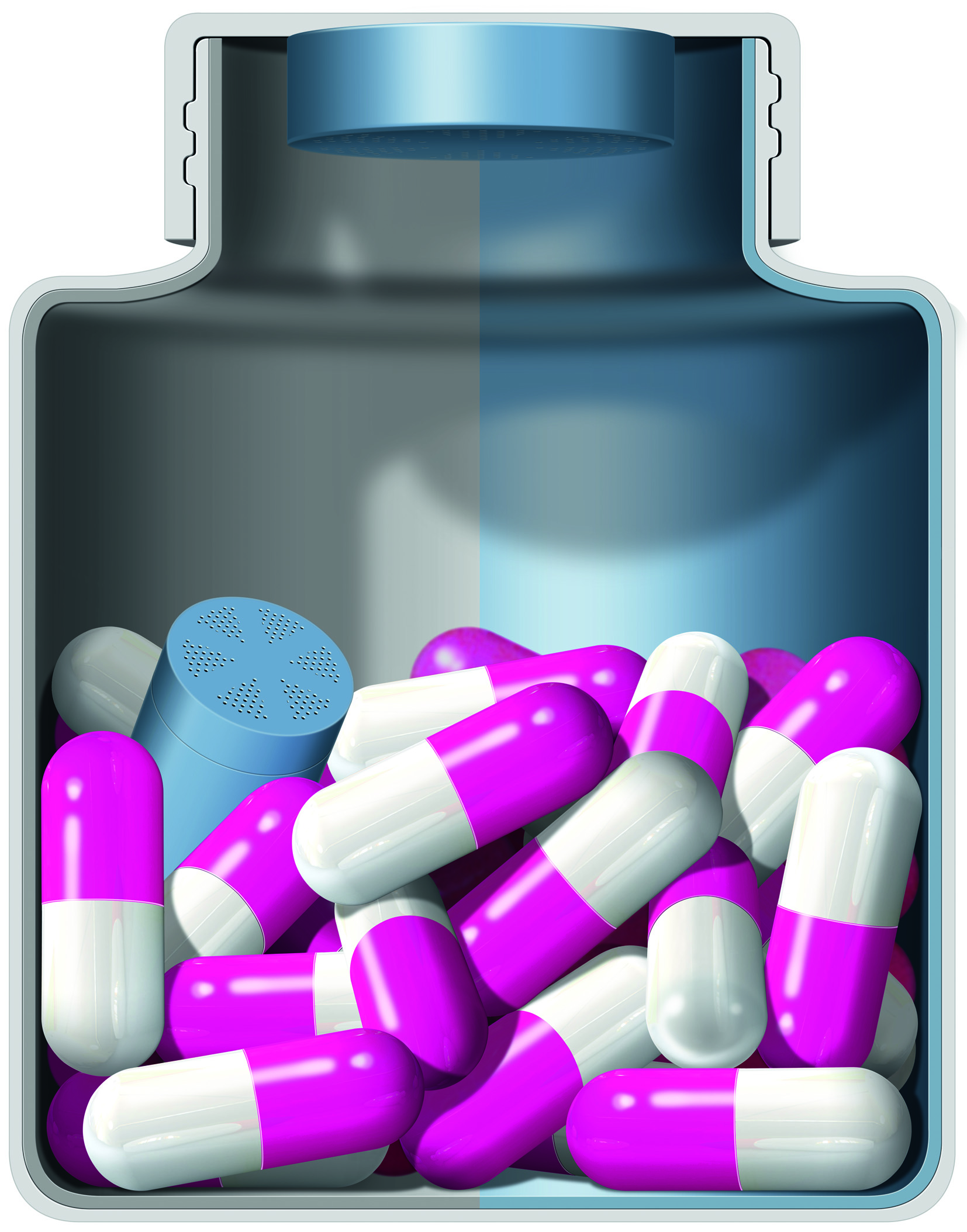 Clariant Desiccant Canisters – active healthcare packaging solutions. (Photo: Clariant)