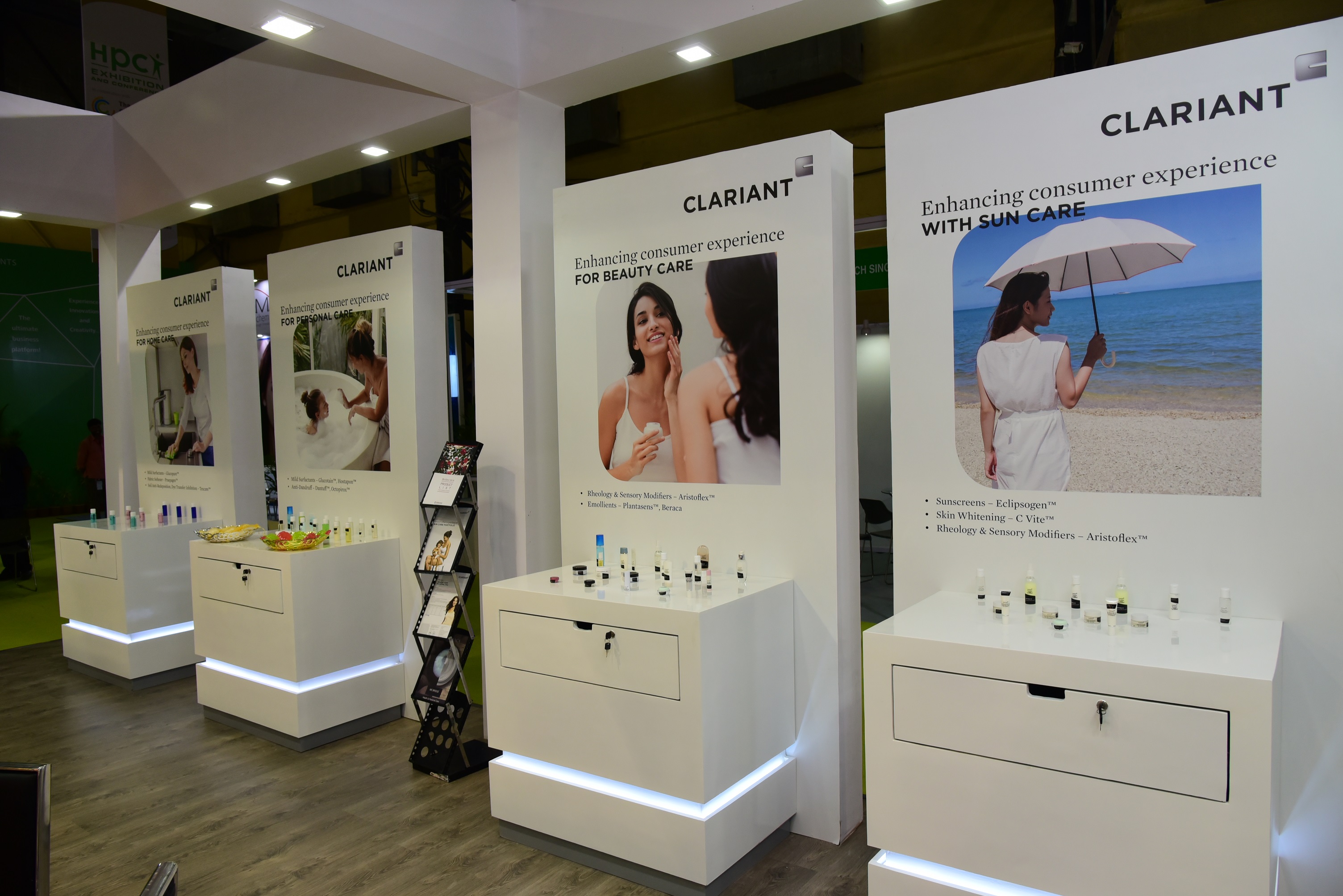 Clariant presents formulation inspirations to enhance consumer experience. (Photo: Clariant)
