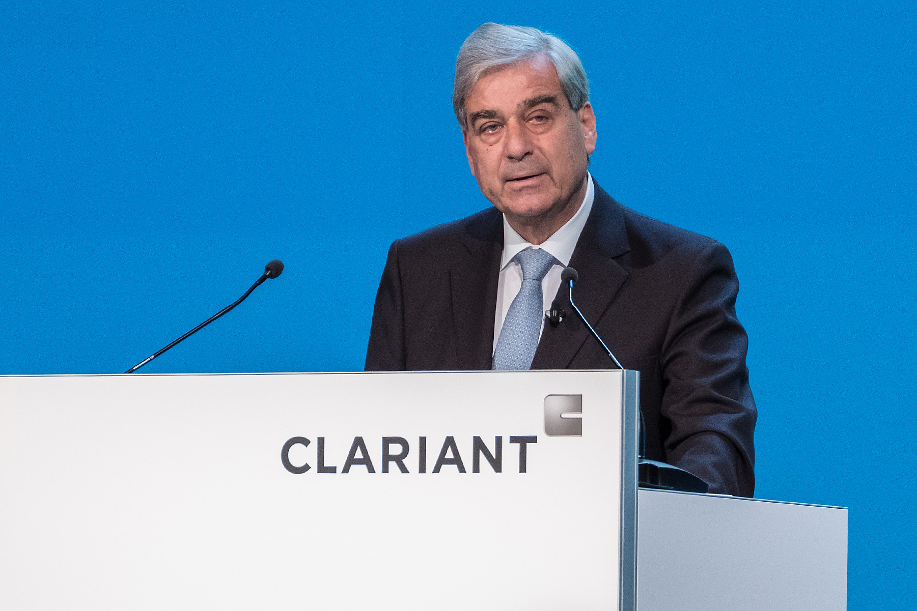 Verwaltungsratspräsident Rudolf Wehrli eröffnet die 22. Ordentliche Generalversammlung der Clarian... Verwaltungsratspräsident Rudolf Wehrli eröffnet die 22. Ordentliche Generalversammlung der Clarian...