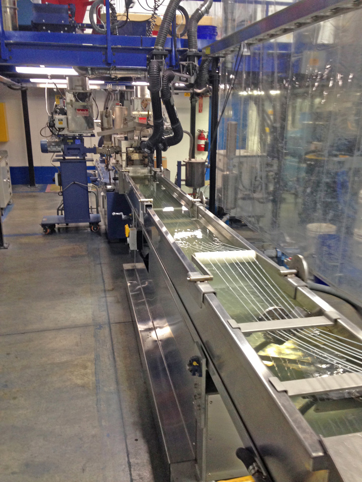 New fluoropolymer compounding line at Clariant plant in Lewiston, Maine. (Photo: Clariant)