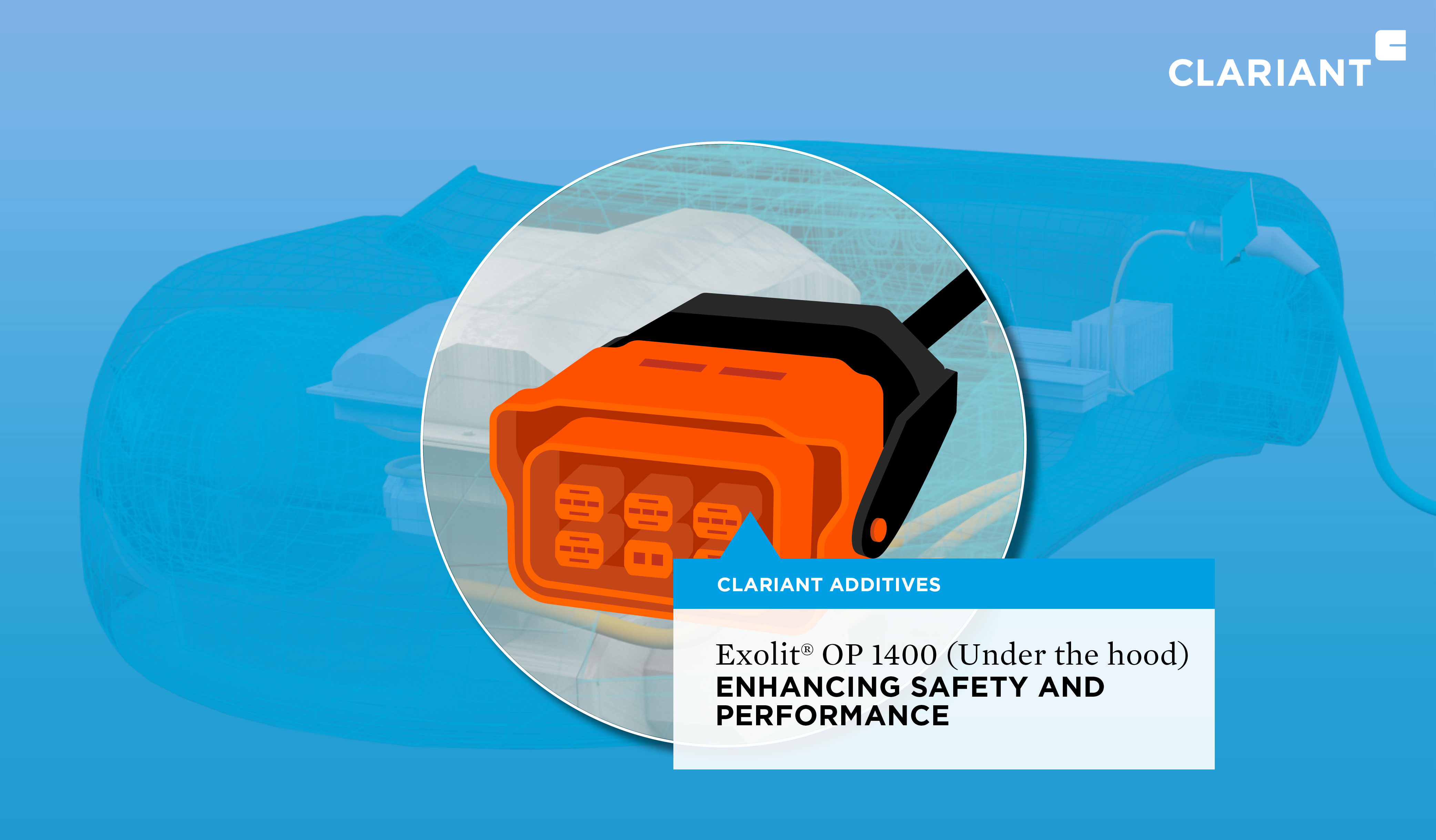 Exolit® OP 1400 provides high thermal stability and outstanding flame retardancy to polyamide part...