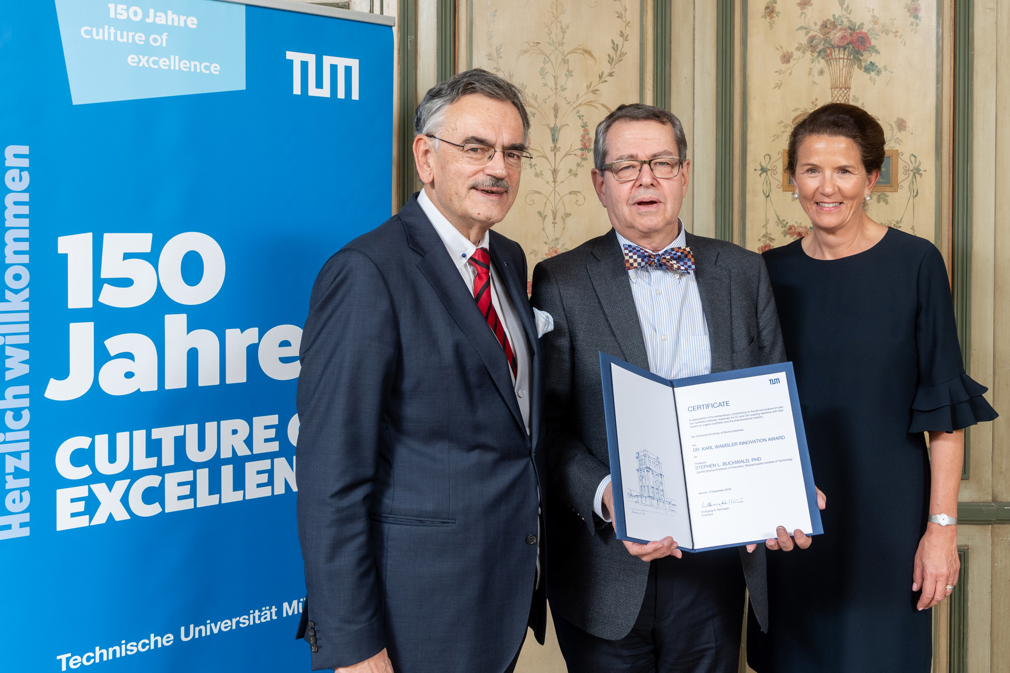 Clariant und Technische Universität München verleihen Dr. Karl Wamsler Innovation Award. 
(Bild: ...