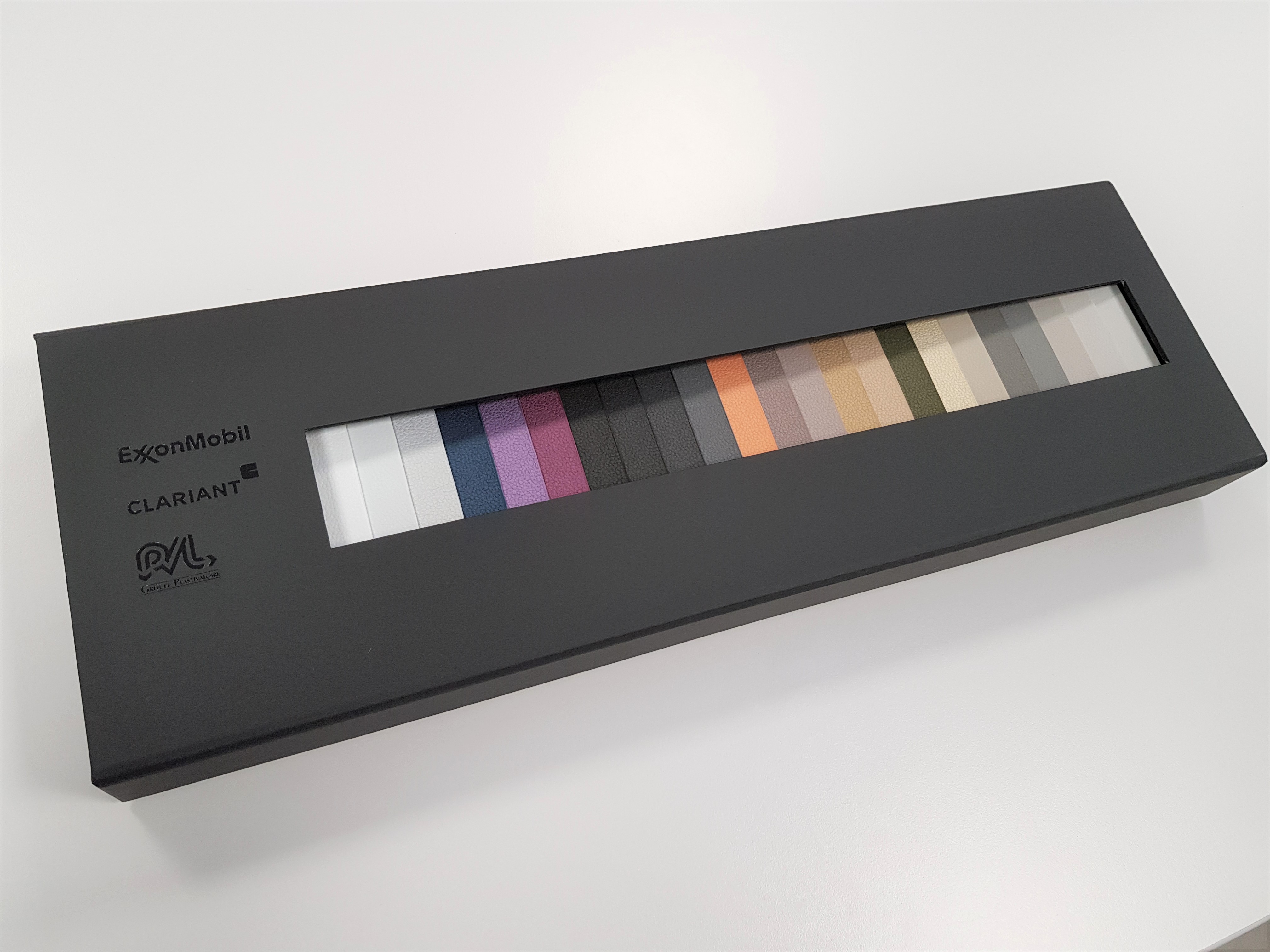 New color catalogue for Automotive application. 
(Photo: Clariant)