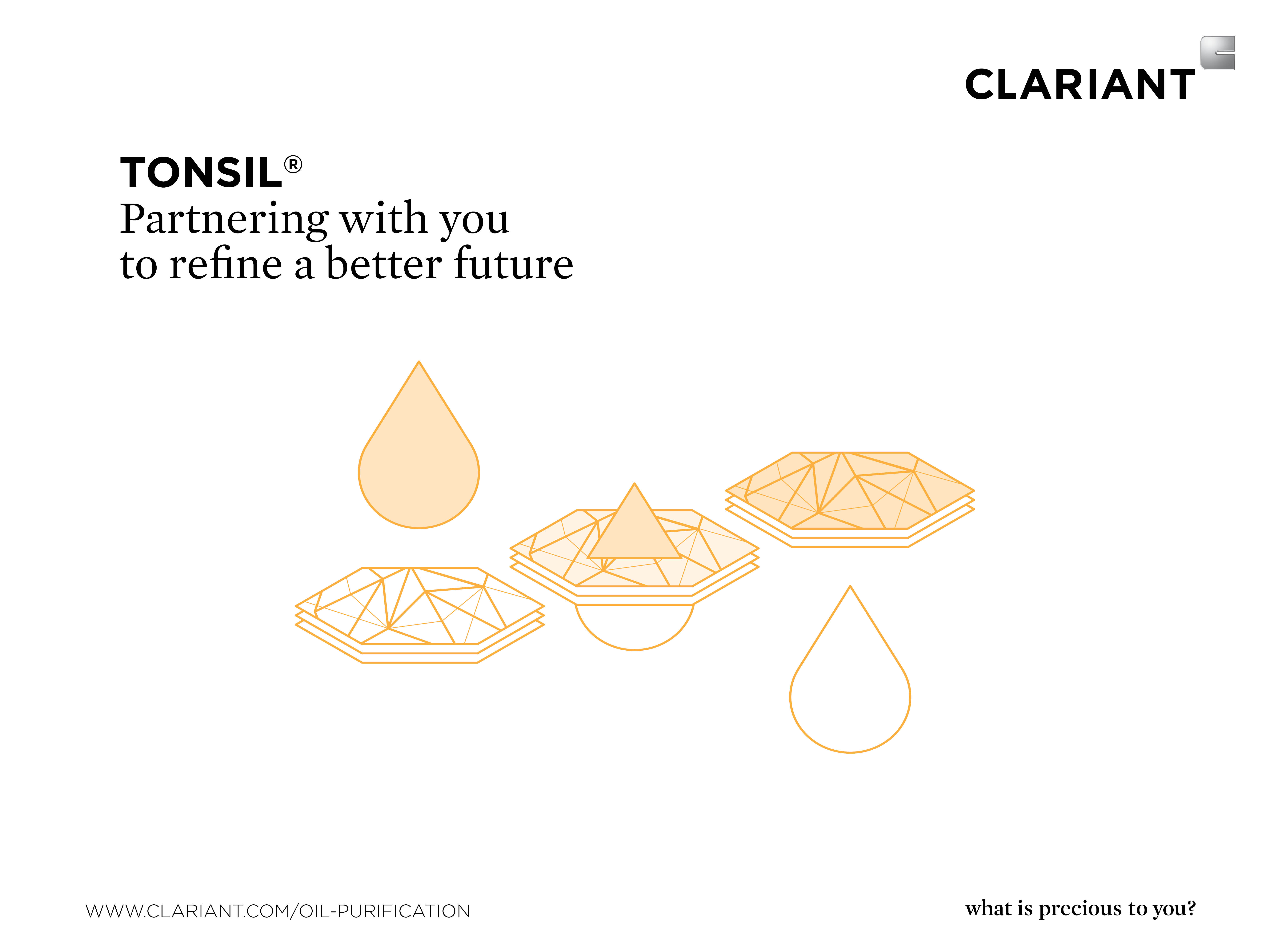Clariant showcases Tonsil, a highly active bleaching earth at MPOB International Palm Oil Congress...