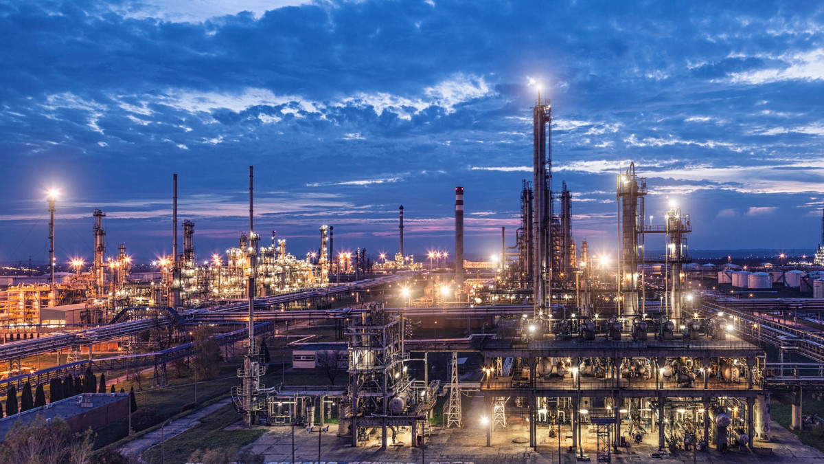 MOL Group's Danube refinery near Budapest where the company's maleic anhydride production plant is...