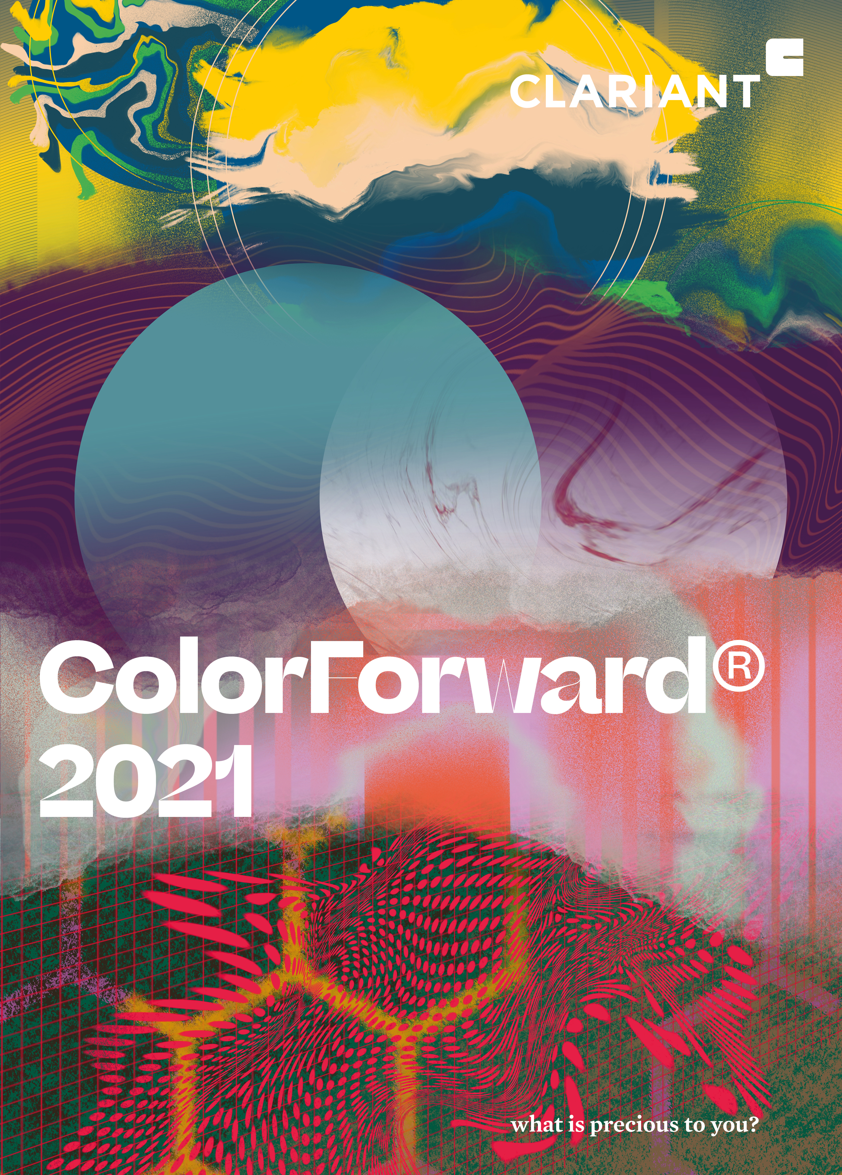 La paleta de la guía ColorForward 2021 de Clariant muestra el deseo de contacto humano y la búsque...