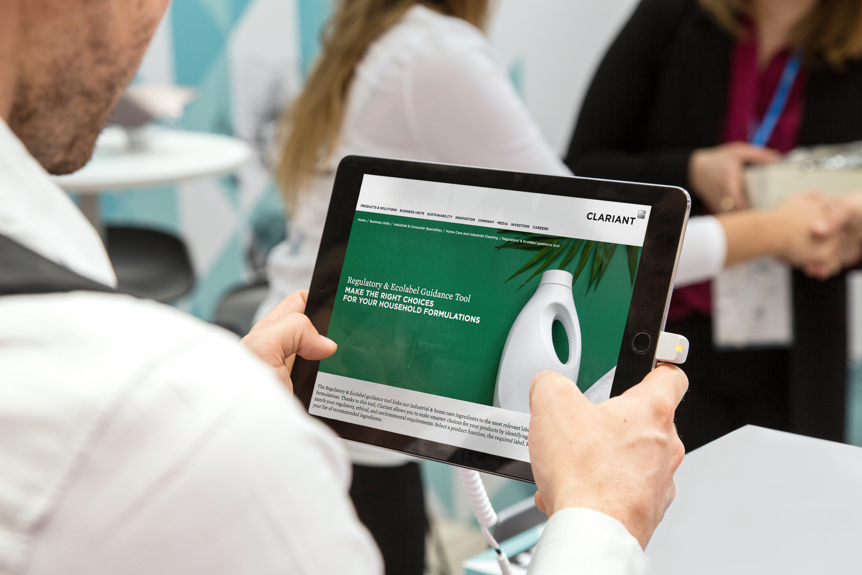 Clariant launches new Ecolabel Guidance Tool for Industrial Cleaning & Home Care customers. 
(Pho...