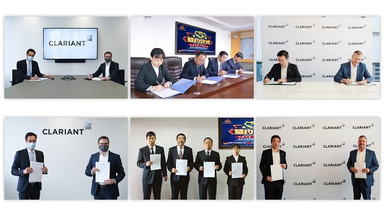 Photo collage Clariant Sino-Dan sunliquid