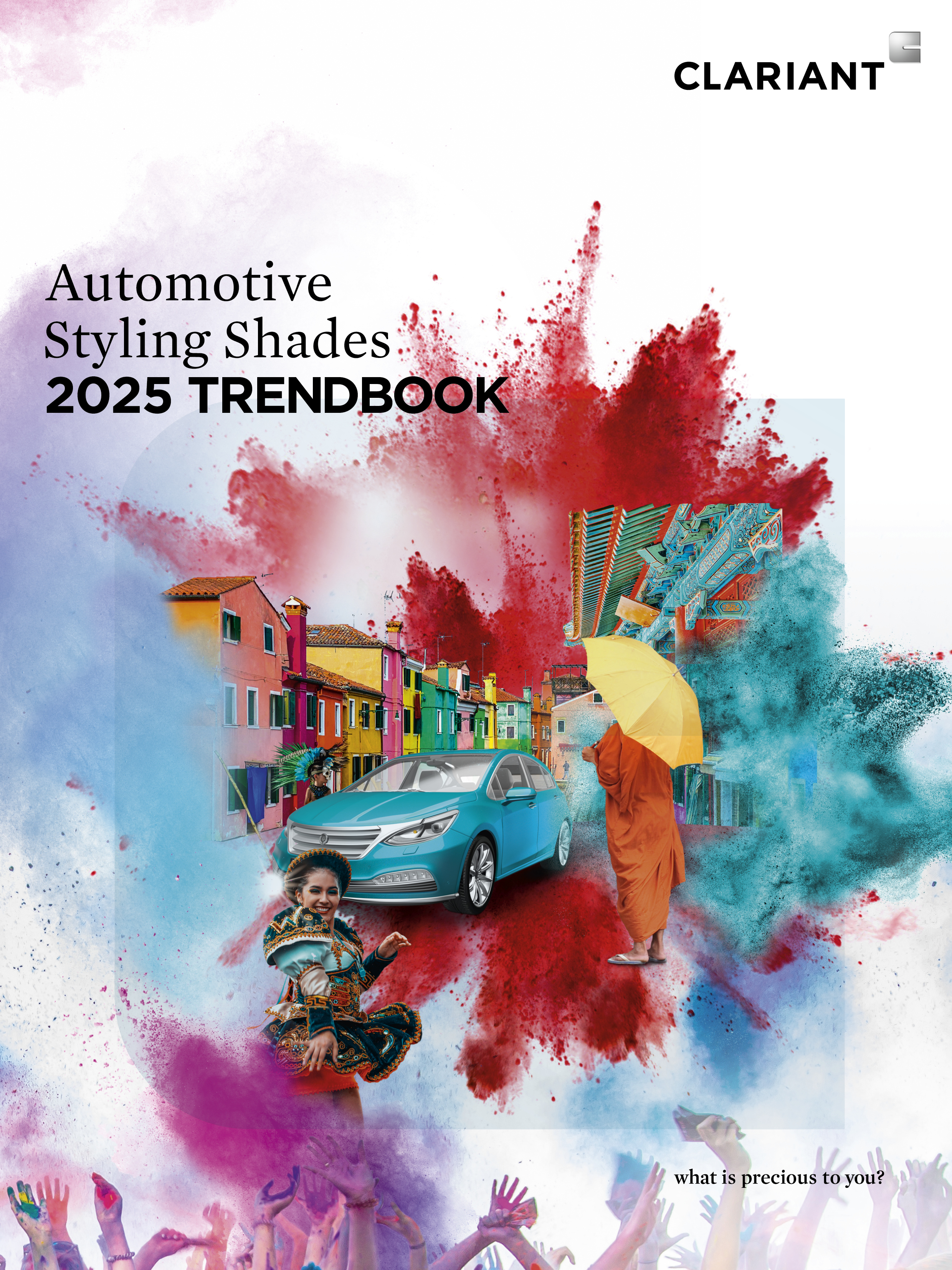 Deckblatt des brandneuen Automotive Styling Shades 2025 Trendbook von Clariant. 
(Foto: Clariant)...