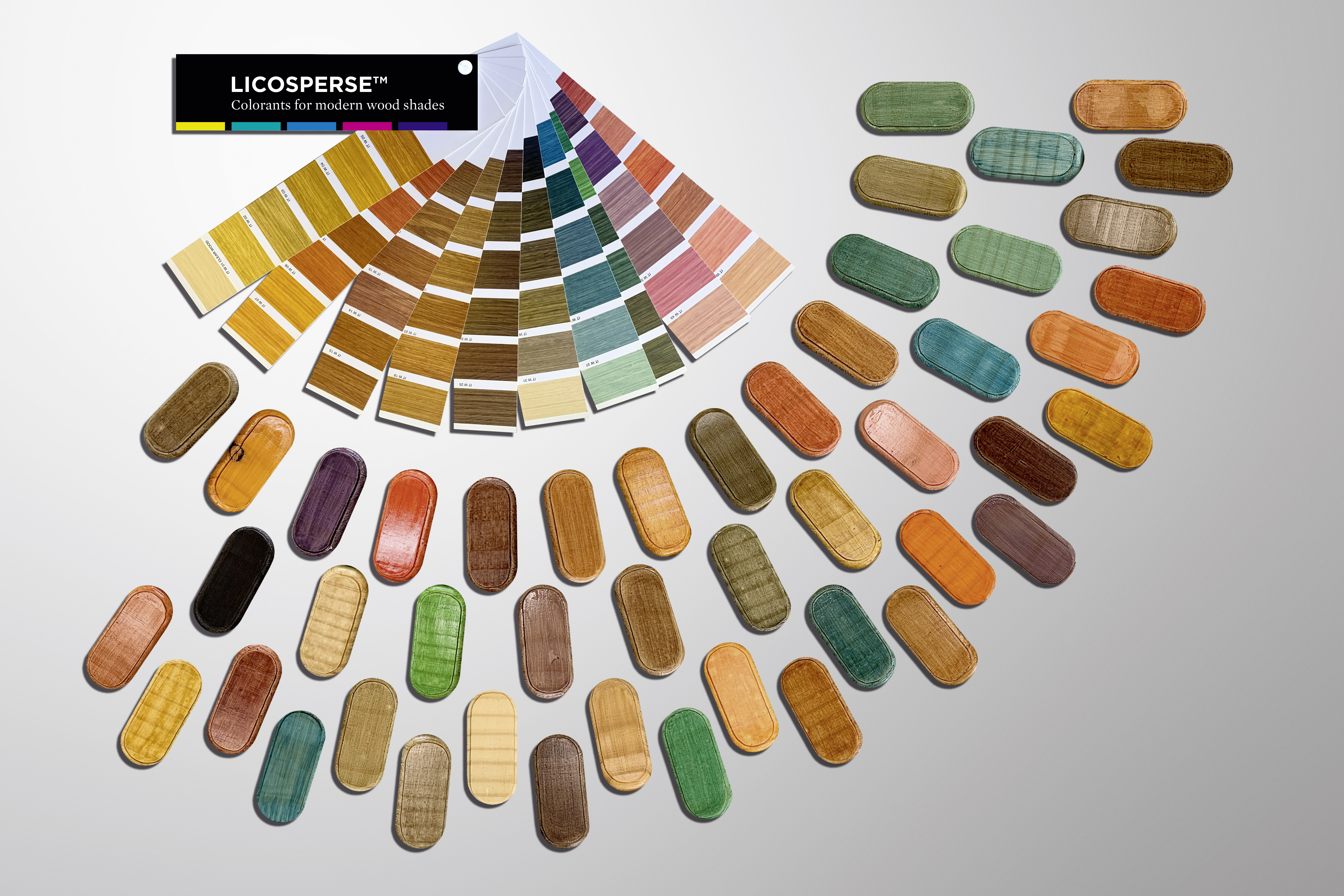 Licosperse: A full color spectrum at your disposal - instant implementation of modern wood shades....