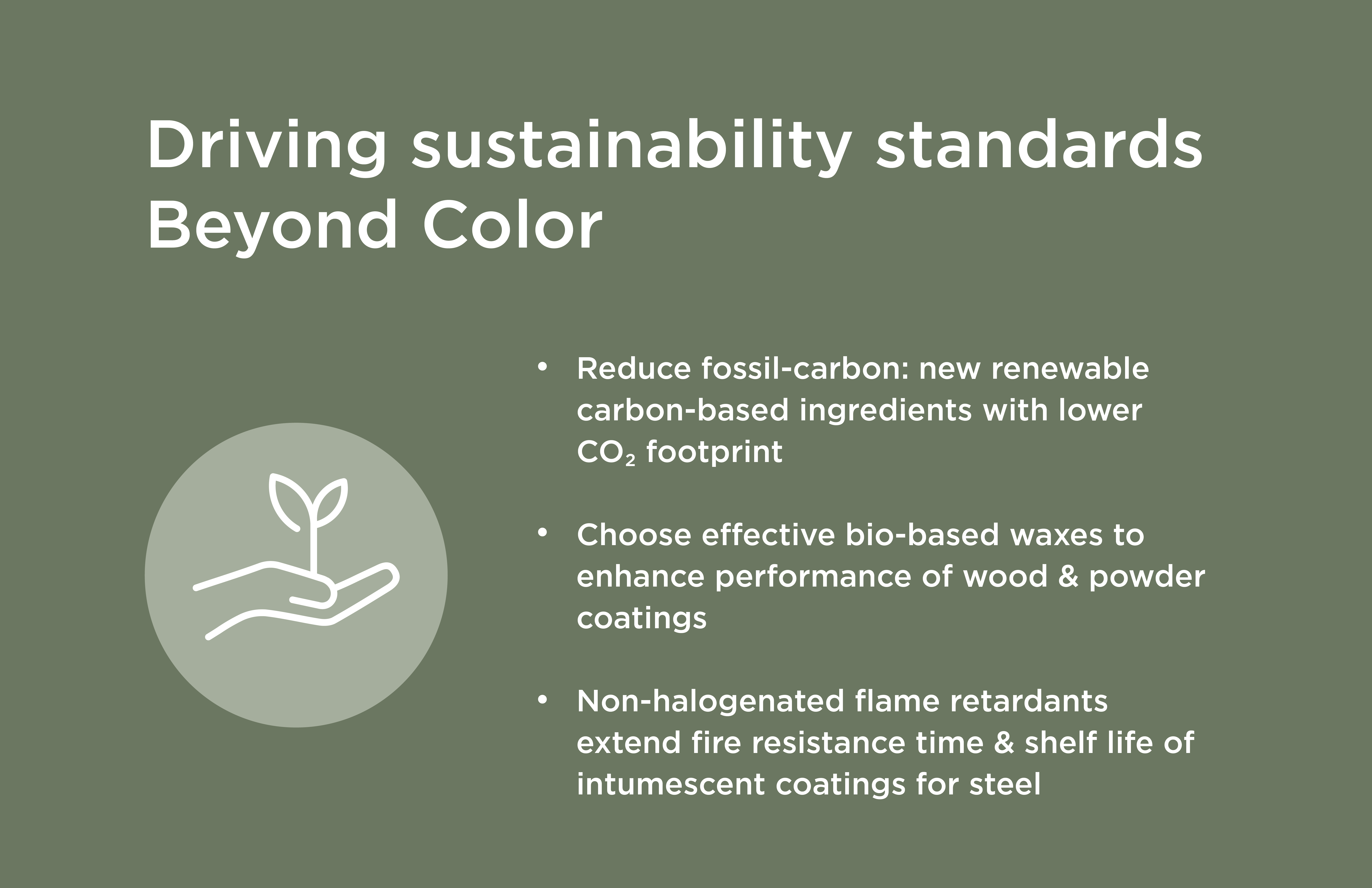 Clariant's Beyond Color additives elevate possibilities for high-performing sustainable coatings.
...