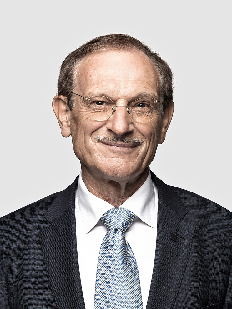 Günter von Au Clariant non-executive member of the board of directors wearing a suit