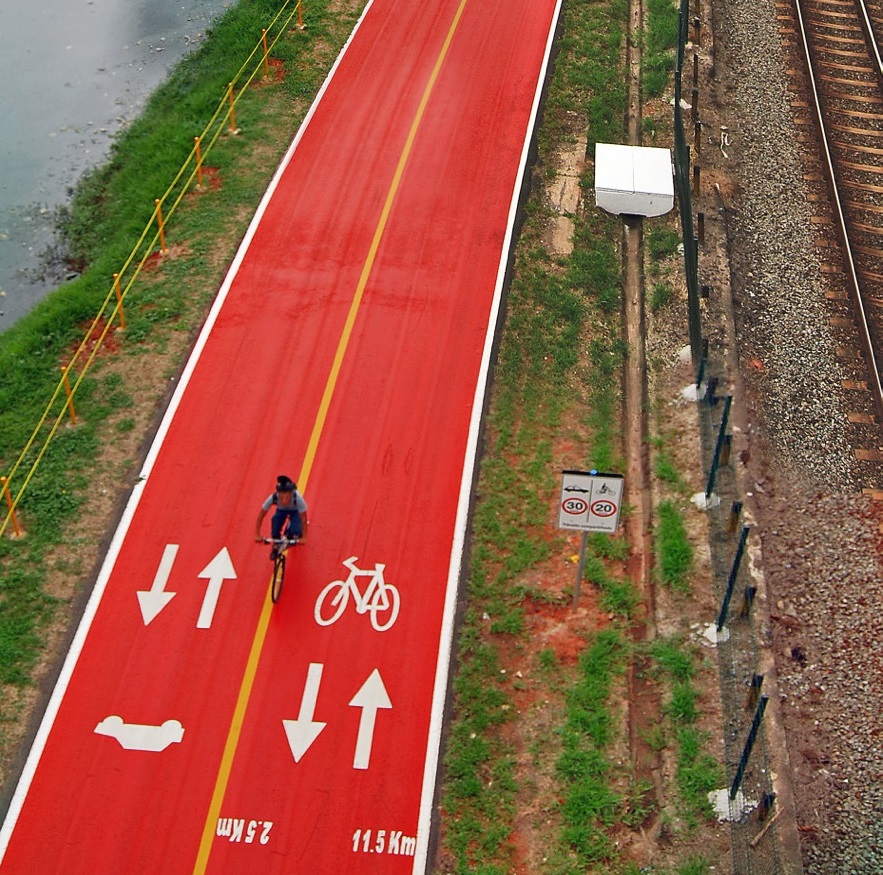 Road Markings in Sao Paulo