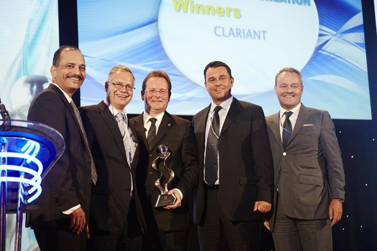 Clariant receives the Unilever Partner to Win Award in the category quotJoint Value CreationquotPhoto Clariant