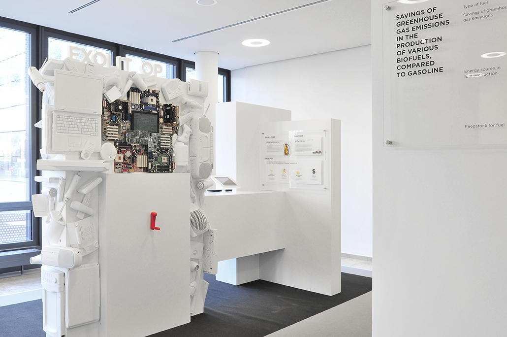  The Innovation Arena was developed and built especially for the opening of the Clariant Innovation Center.