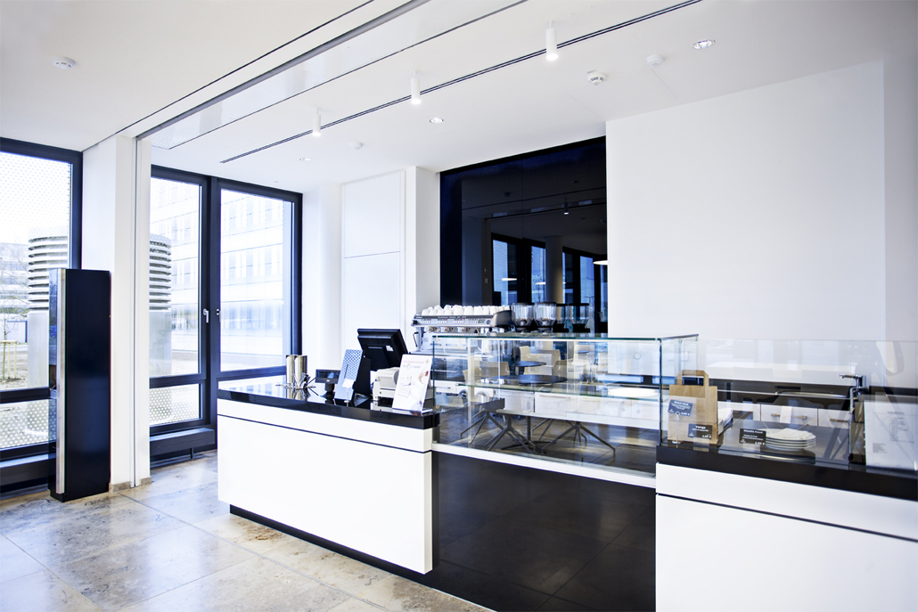  The »CIC Café« is the perfect place for a coffee break.