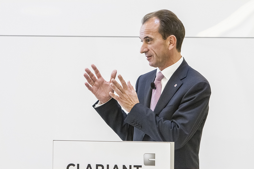  Michael Boddenberg, State Minister of Hesse for Federal Government Affairs and Representative for Hesse at German Government Level, underlined the importance of the new Clariant Innovation Center for Hesse as attractive business location.