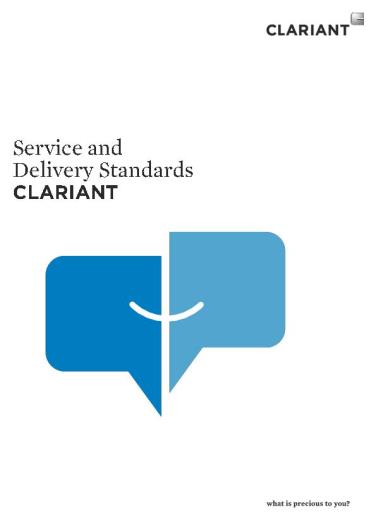 Brochure Service And Delivery Standards 201501 EN